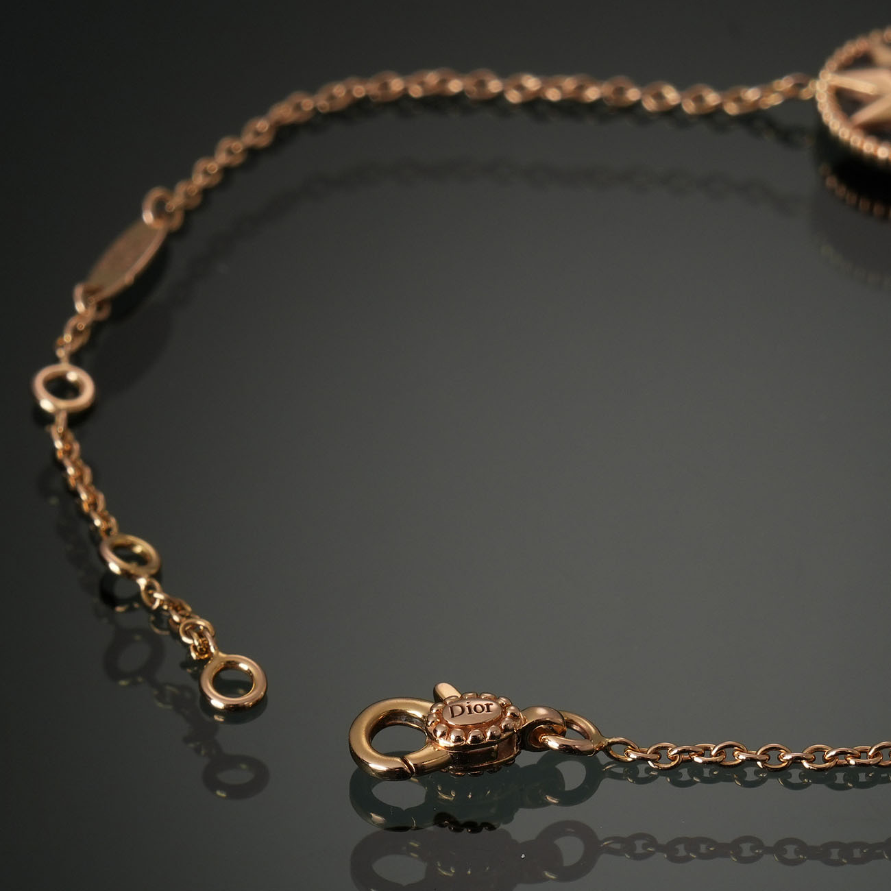 CHRISTIAN DIOR(USED)크리스찬 디올 로즈 드 방 브레이슬릿